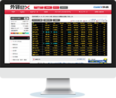 ブラウザ版取引画面（PC）